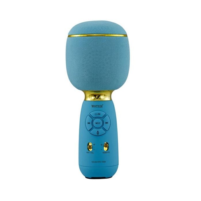 MICROFONO CASSA BLUETOOTH CELESTE